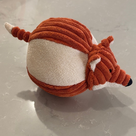 Jellycat Orange and Cream Armadillo Plush - Picture 3 of 4